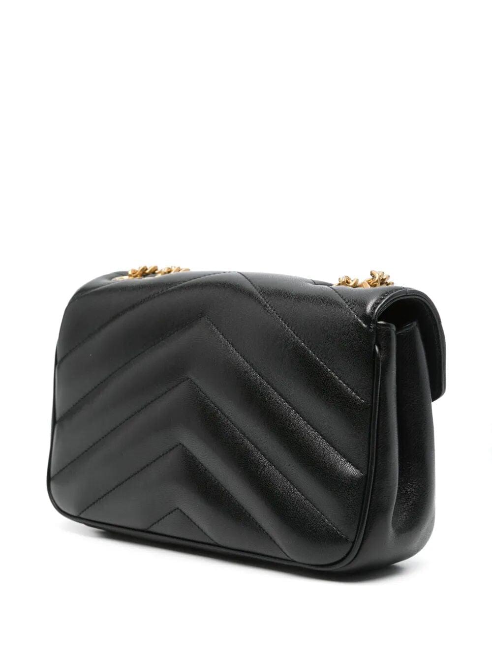 Saint Laurent Women Loulou Small Bag In Matelassé Lambskin