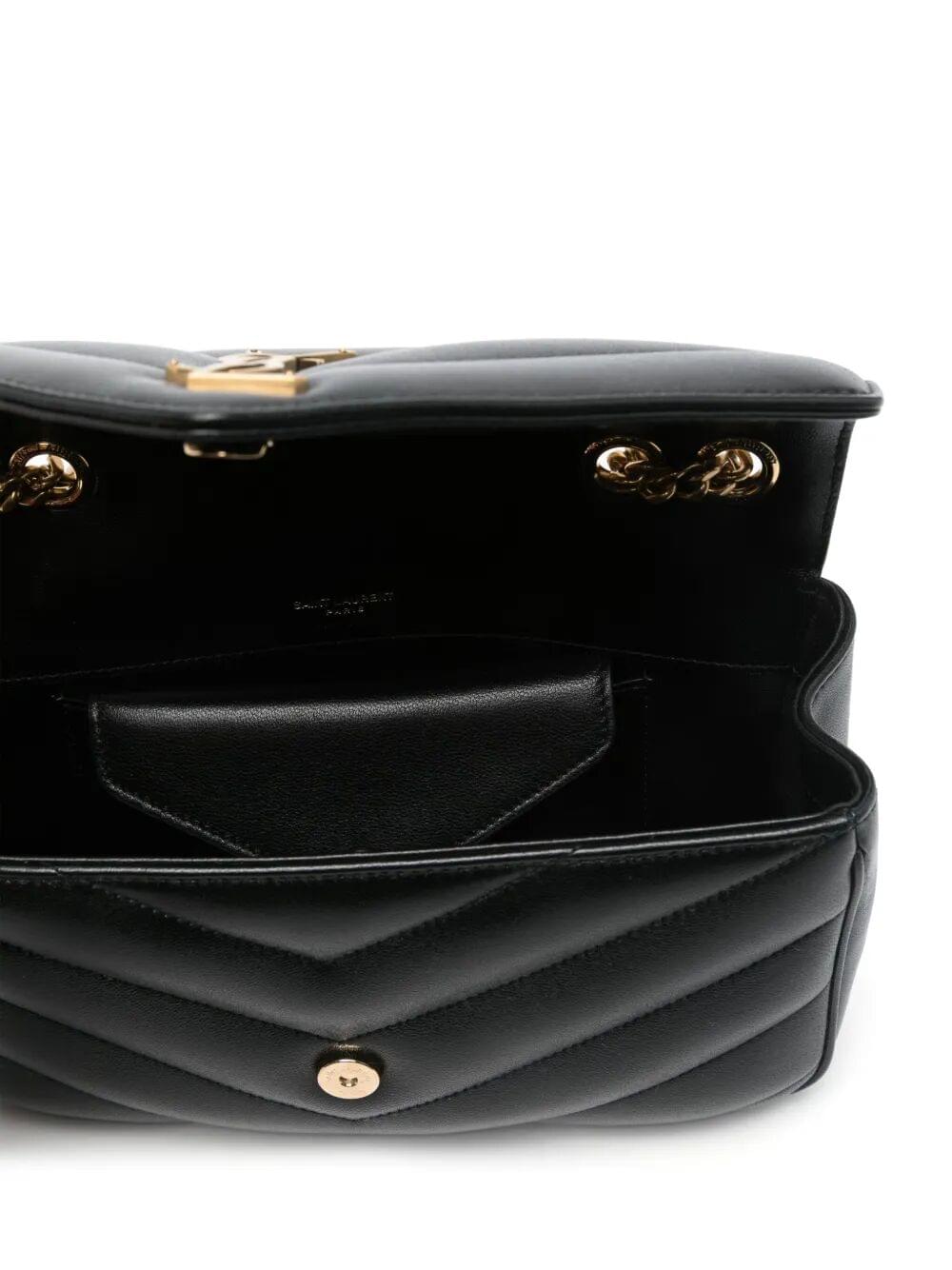 Saint Laurent Women Loulou Small Bag In Matelassé Lambskin