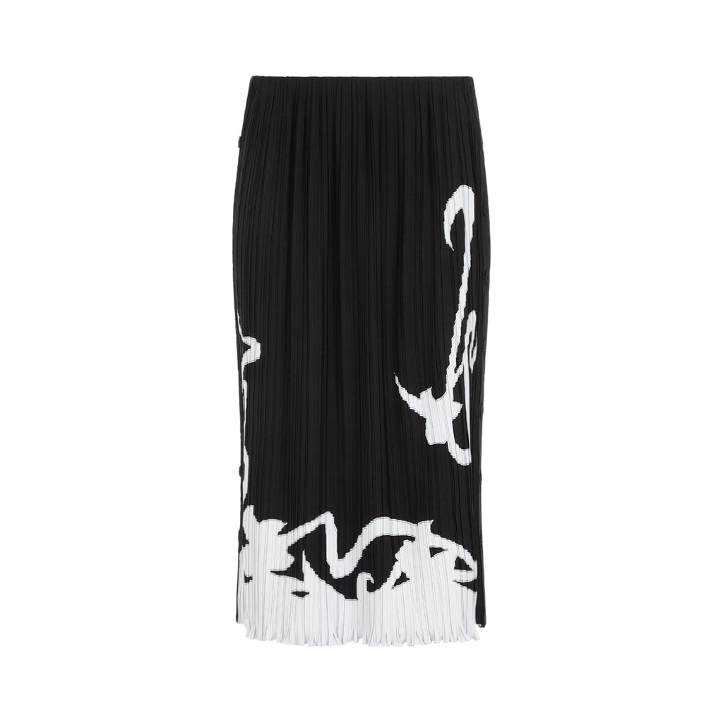 Lanvin Pleated Long Skirt Women