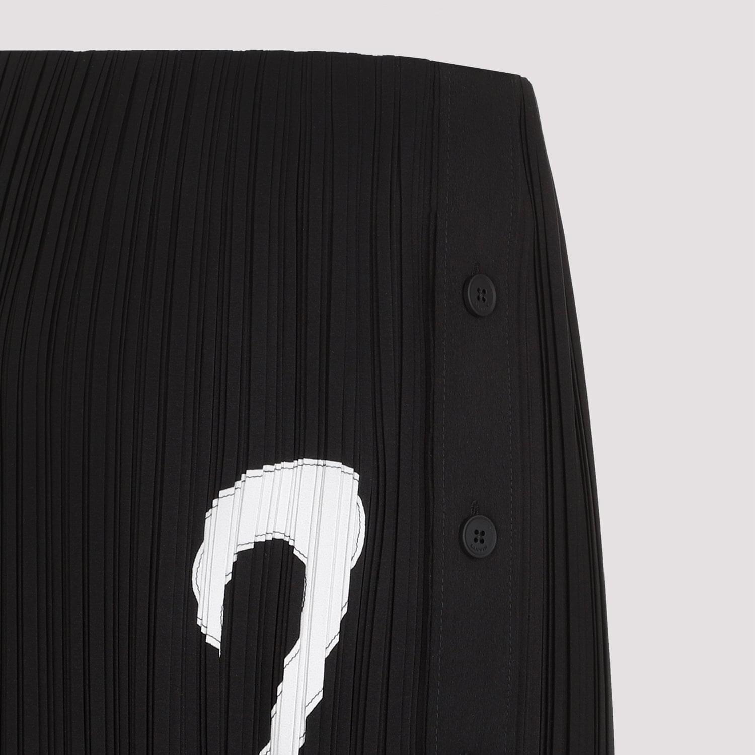 Lanvin Pleated Long Skirt Women