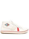 Bottega Veneta Men Eliot Mid-Top Canvas Sneakers