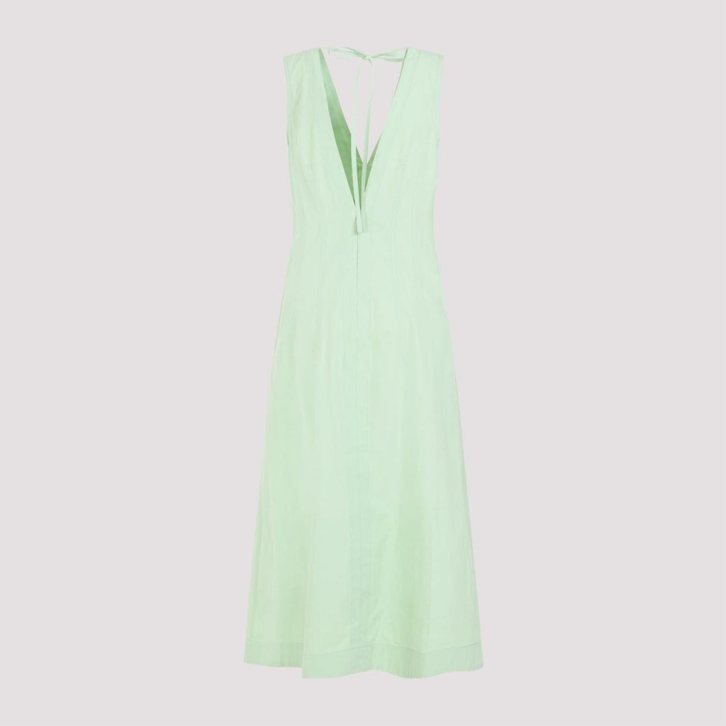 Bottega Veneta Compact Cotton Midi Dress Women