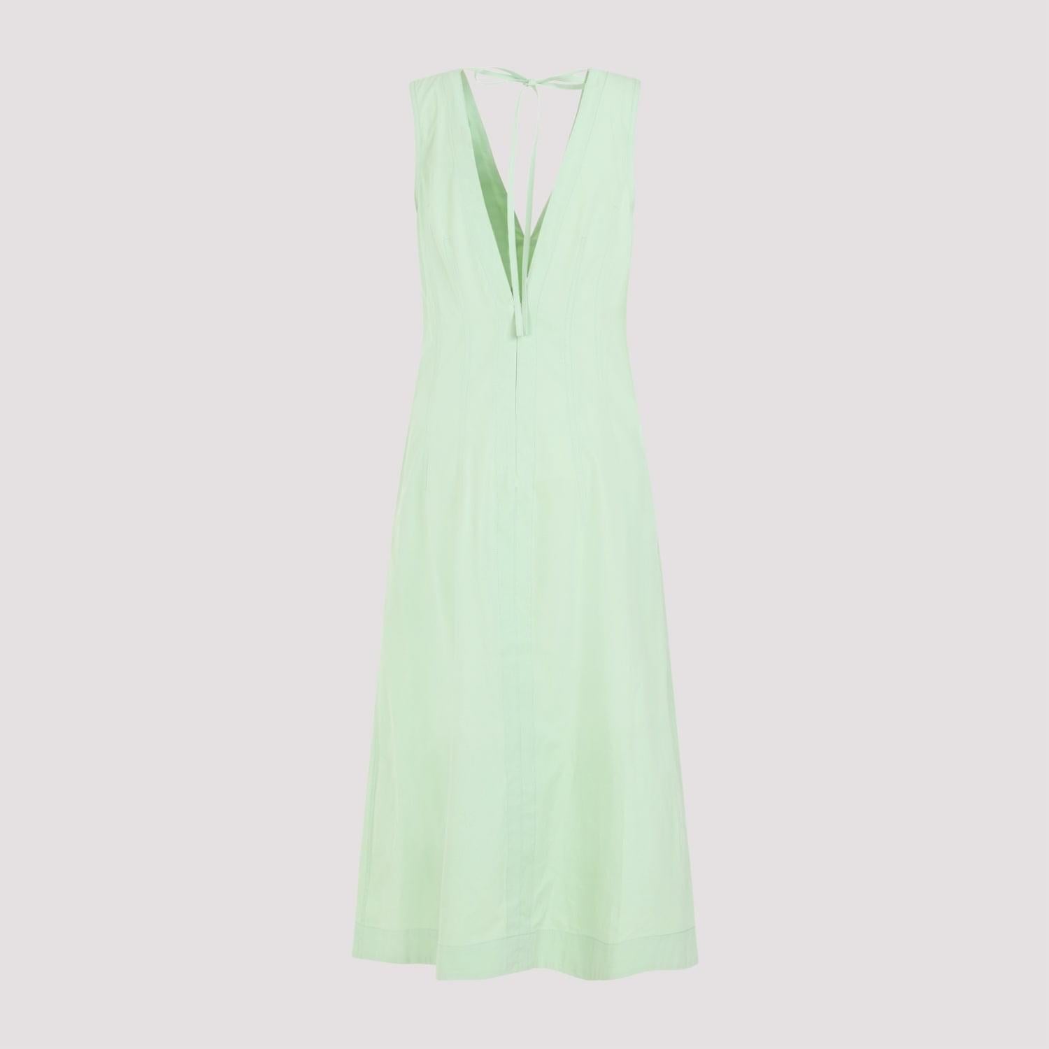 Bottega Veneta Compact Cotton Midi Dress Women
