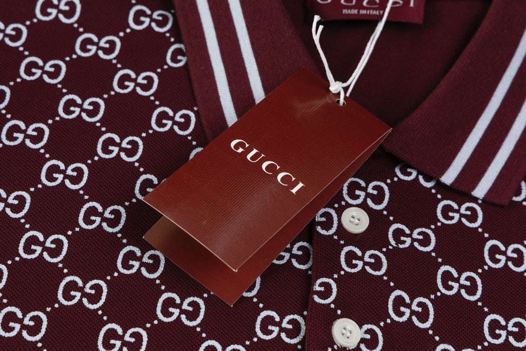 Gucci Collar T-Shirt - Premium Cotton Men's Tee