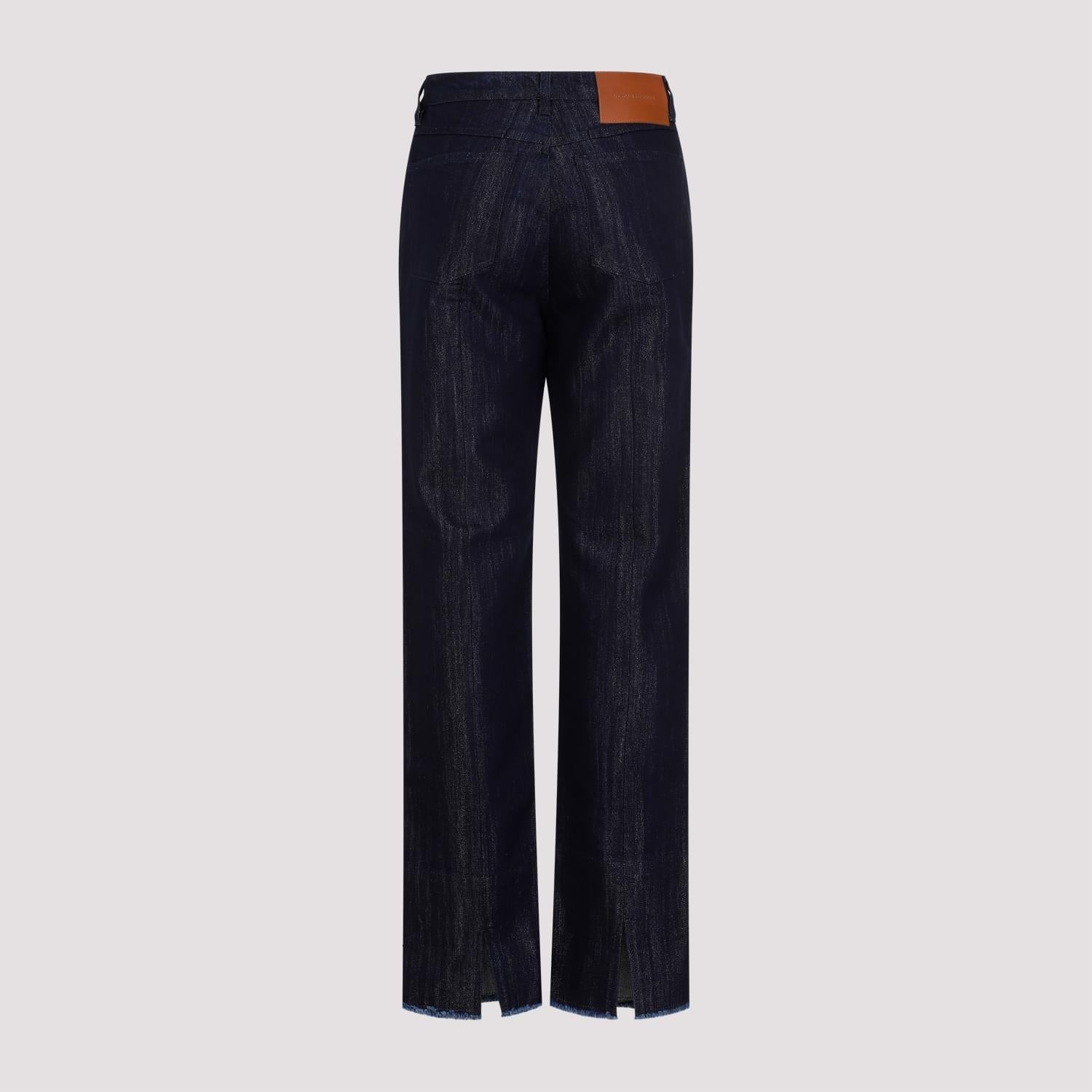 Victoria Beckham Cropped High Waist Tapered Jeans Women