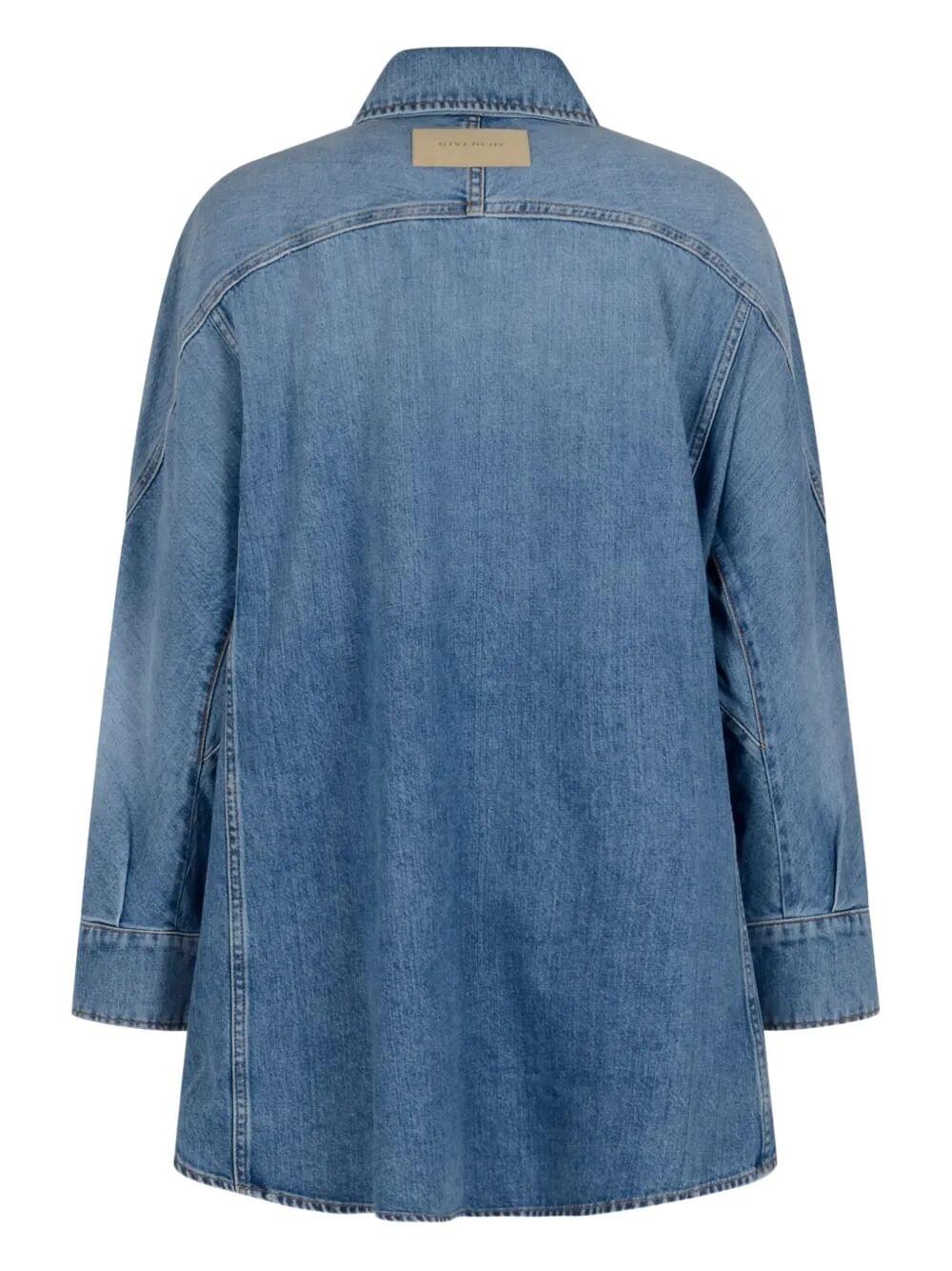 Givenchy Women Cocoon Denim Shirt