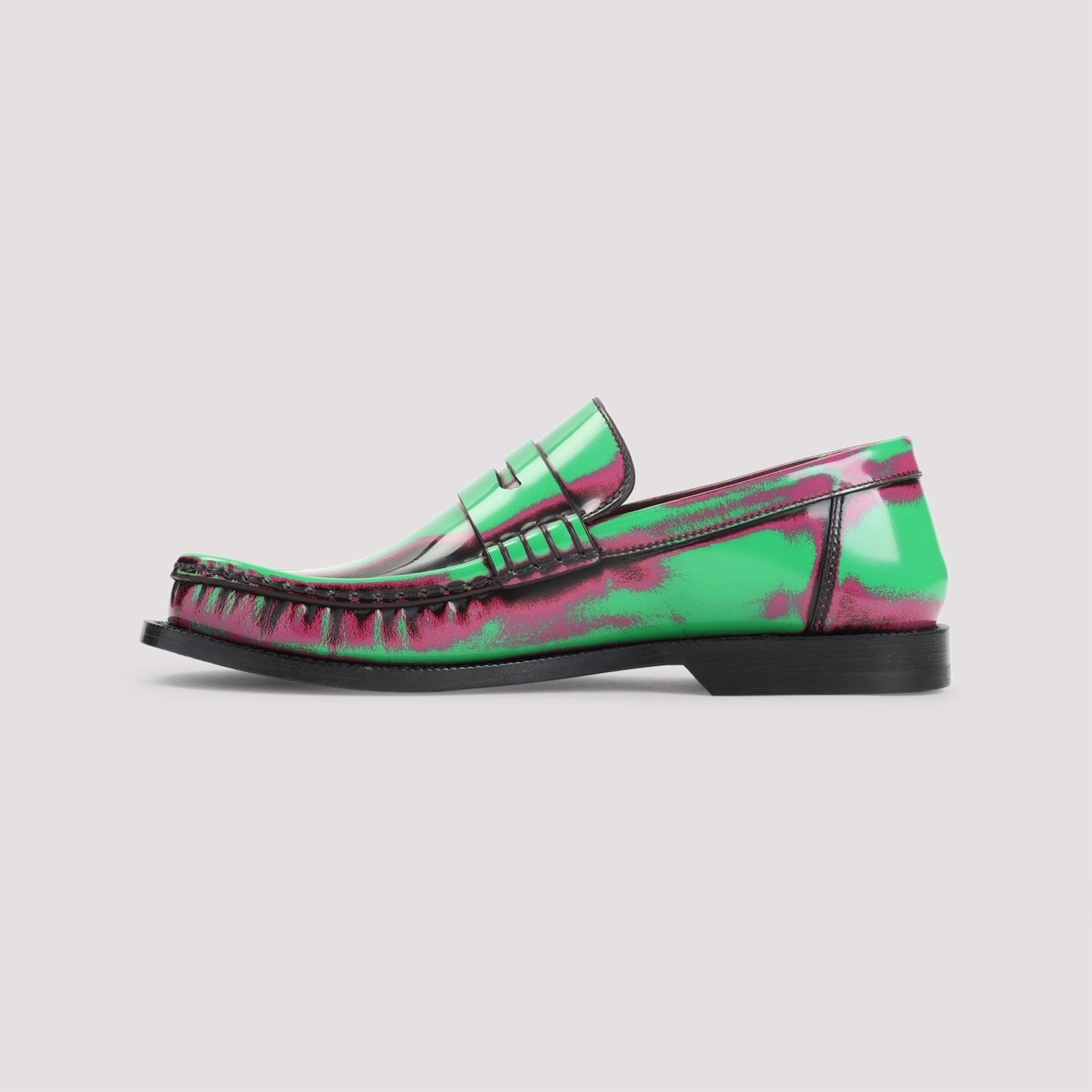 Loewe Campo Brushed Loafers Women