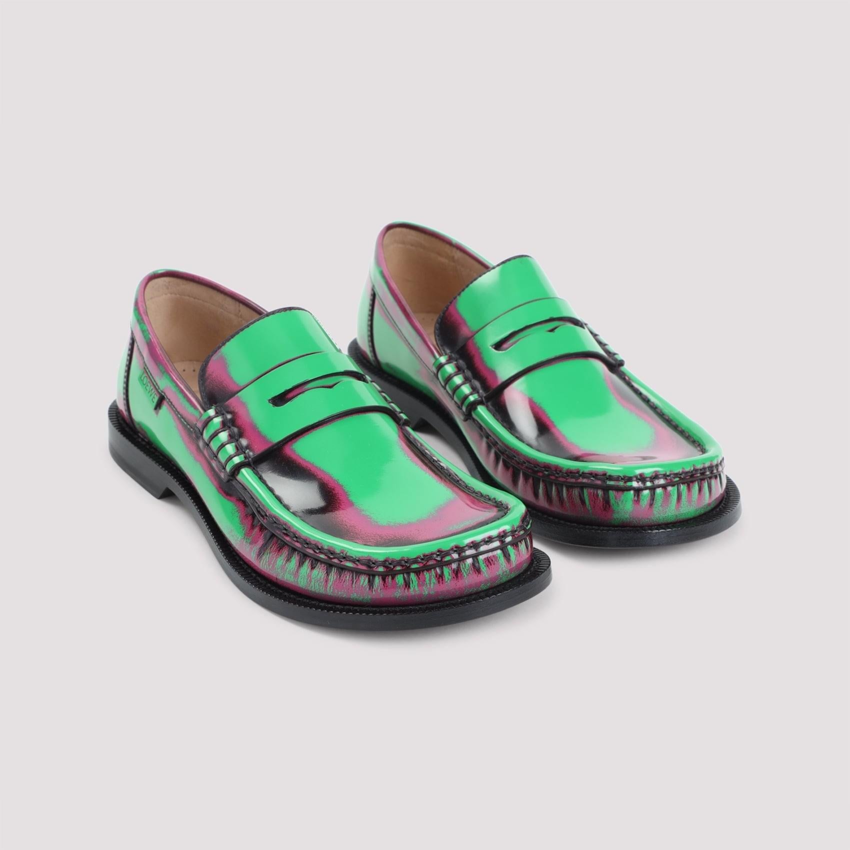 Loewe Campo Brushed Loafers Women