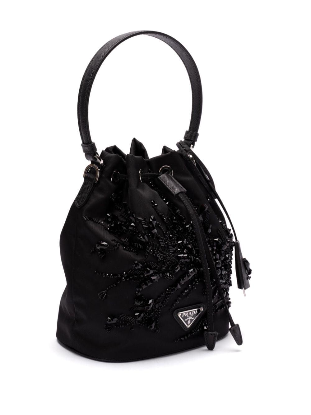 Prada Women Mini Bag Con Ricami