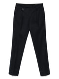 Prada Men Tapered Leg Wool Trousers