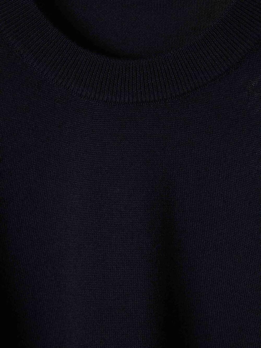 Stone Island Men Lightweight Wool Crew Neck Pullover