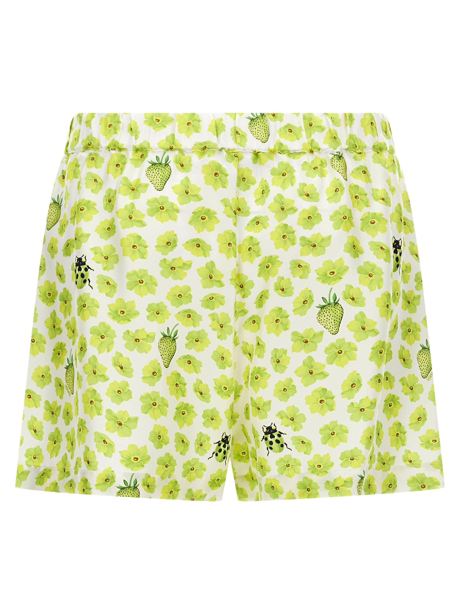 Versace Women 'Strawberry Garden' Shorts