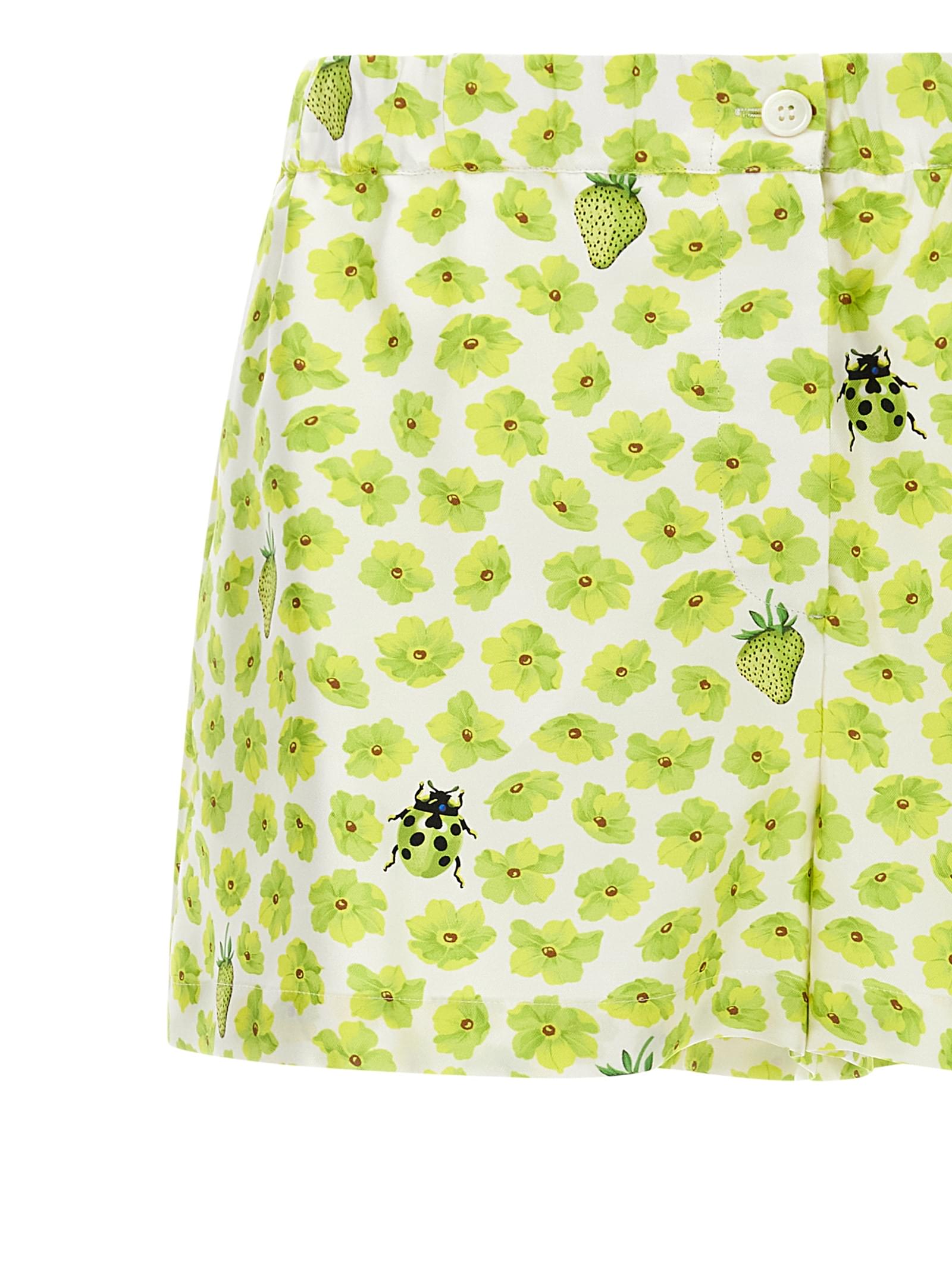 Versace Women 'Strawberry Garden' Shorts