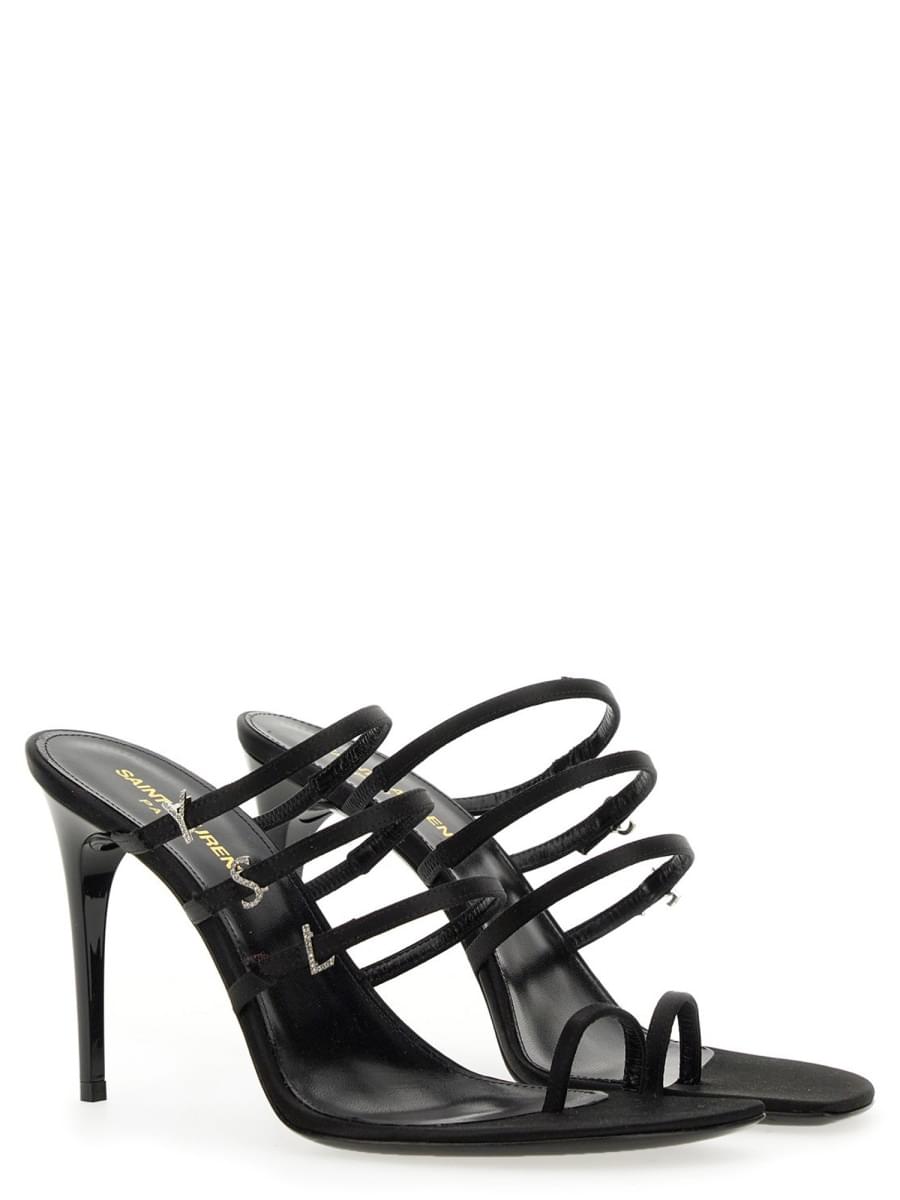 Saint Laurent Women Leather Sandal