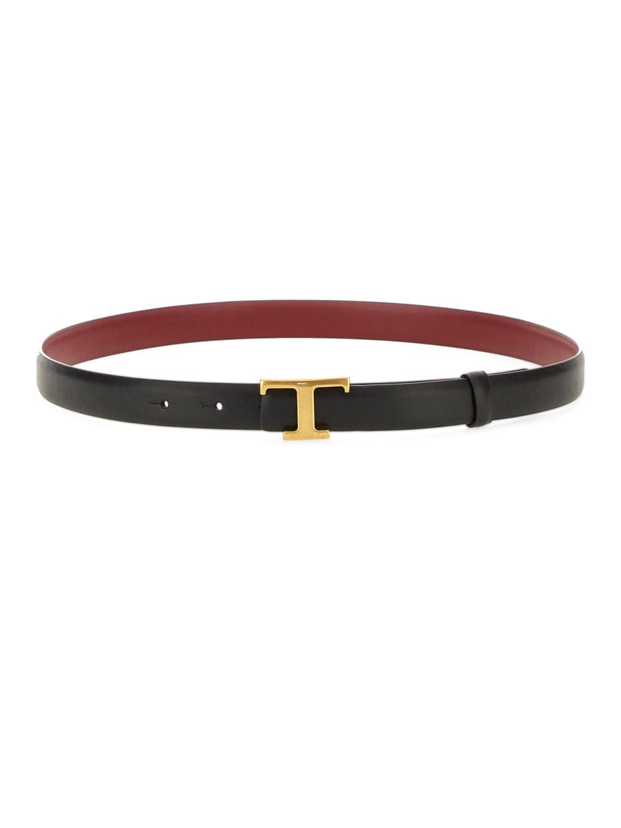 Tod's Women Cintura Reversibile T Timeless