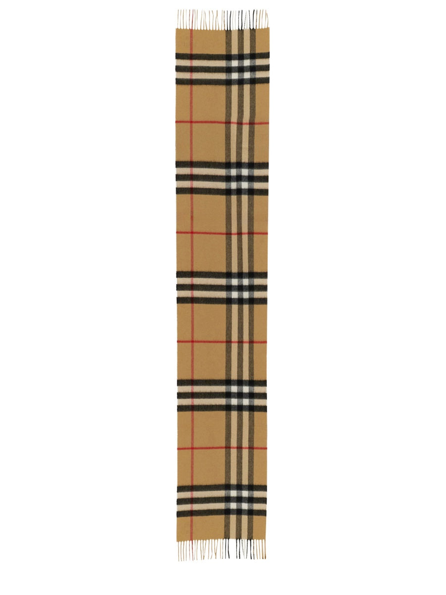 Burberry Women Sciarpa In Cashmere Check