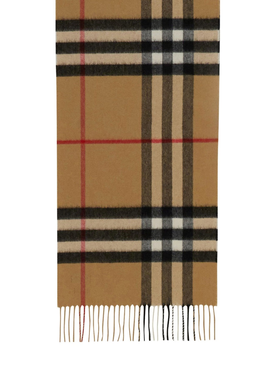 Burberry Women Sciarpa In Cashmere Check