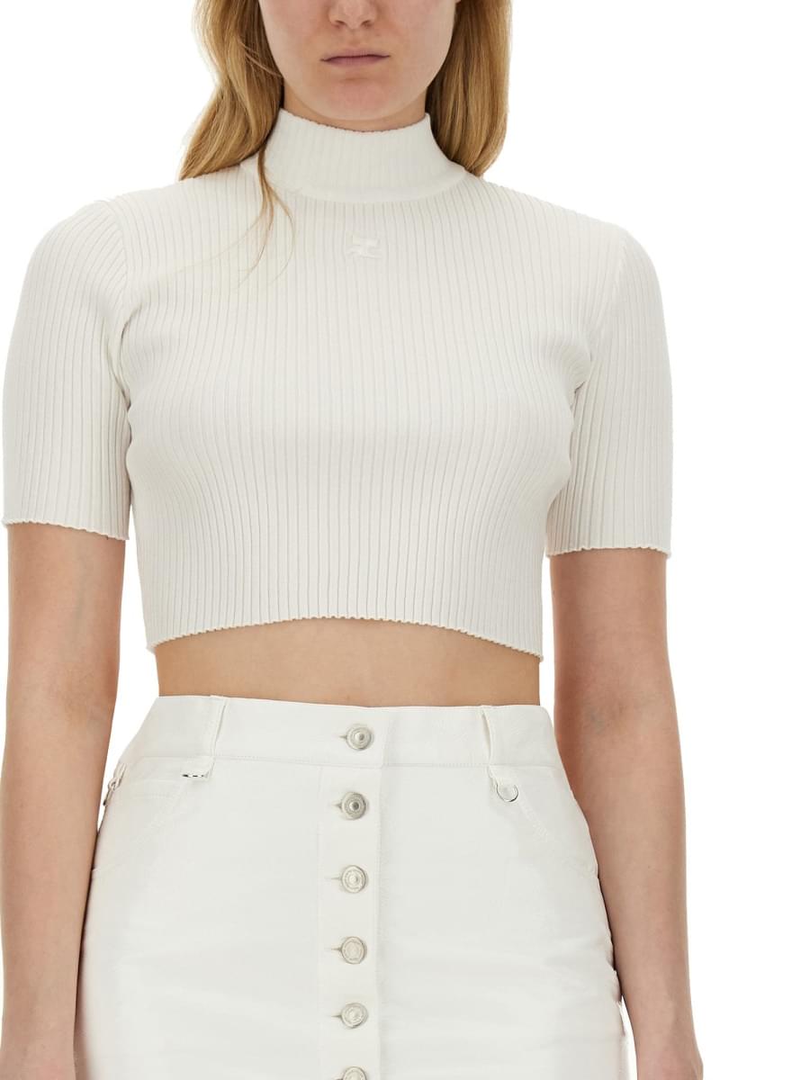 Courreges Women Top Cropped