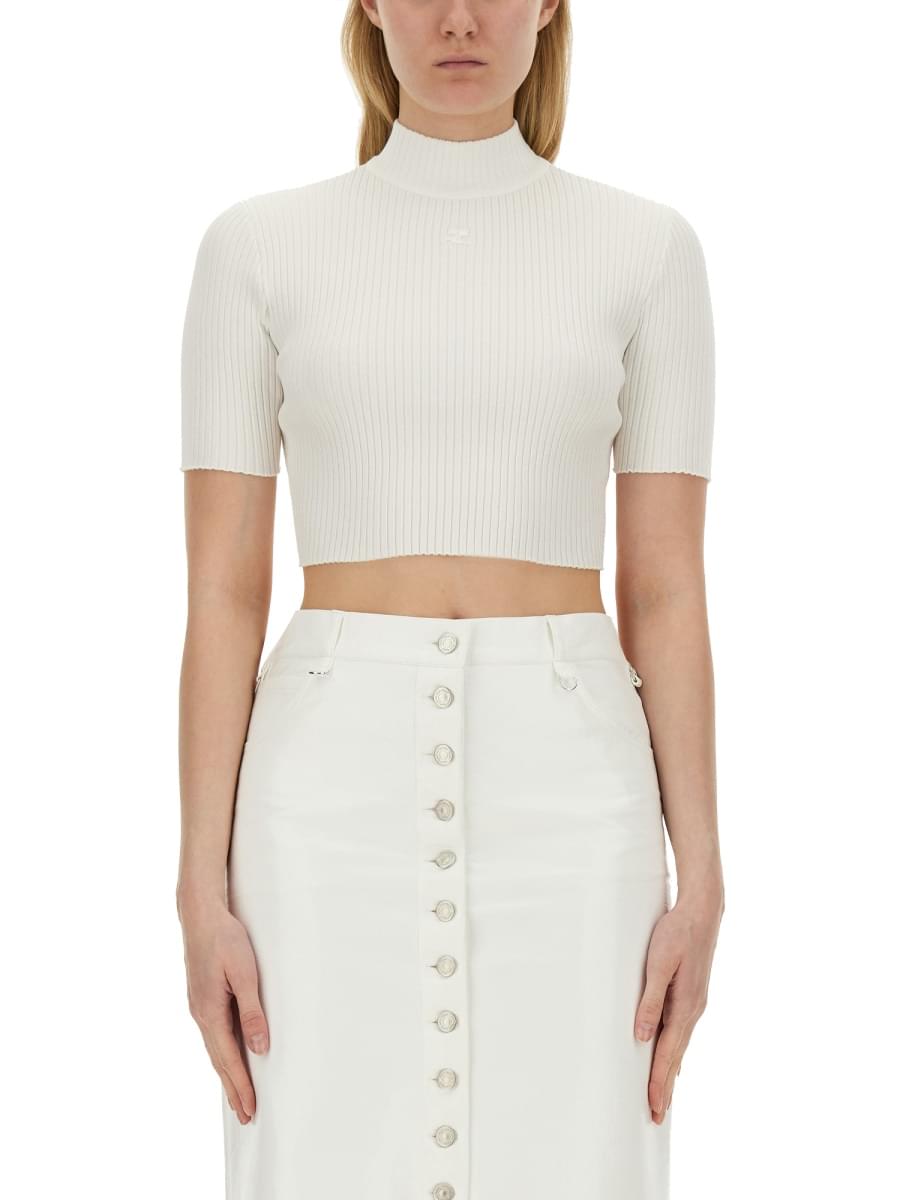 Courreges Women Top Cropped