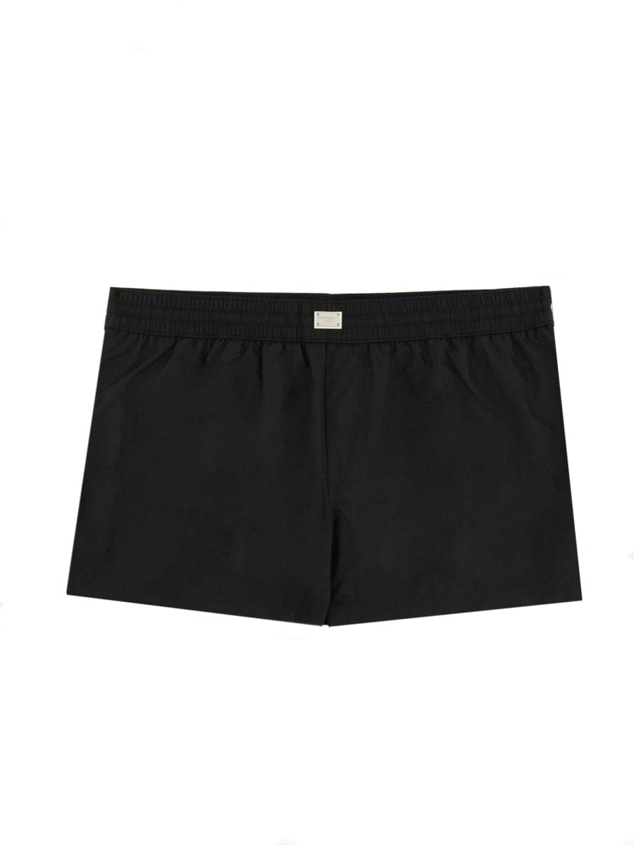 Dolce & Gabbana Men Logo Plaque Swimsuit