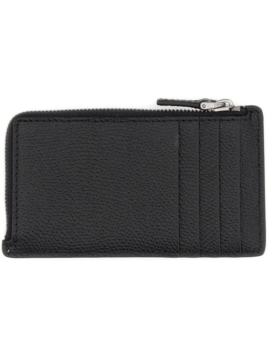 Valentino Garavani Men "Vlogo Signature" Leather Coin Purse