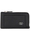 Valentino Garavani Men "Vlogo Signature" Leather Coin Purse