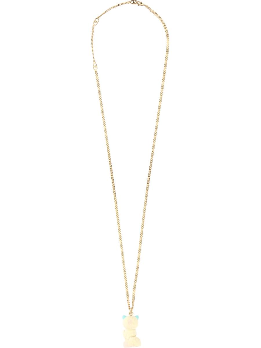 Valentino Garavani Men "Le Chat De La Maison" Necklace