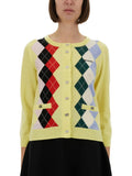 Ganni Women Jacquard Cashmere Cardigan