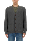 Golden Goose Men Logo Lapel Cardigan