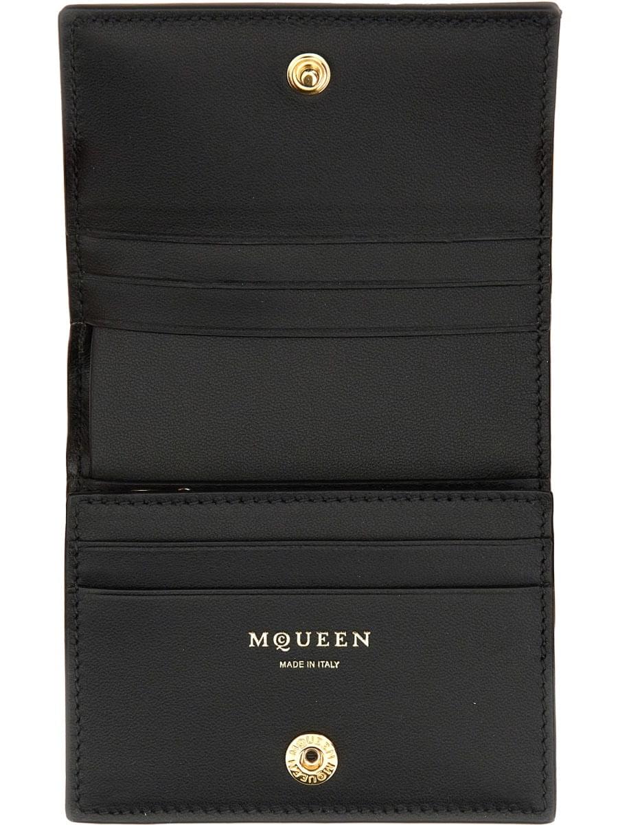Alexander Mcqueen Women Wallet With Logo