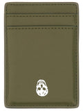 Alexander Mcqueen Men Magnetic Card Holder "Skull"