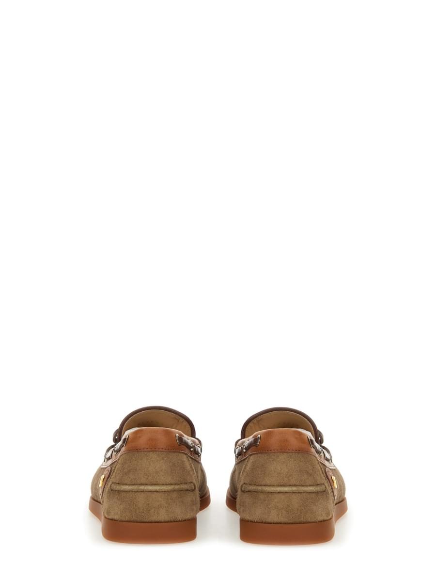 Valentino Garavani Men "Palm Avenue" Boat Moccasin