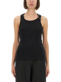 Jean Paul Gaultier Women Tank Top With Piercing