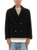 Moschino Men Double-Breasted Jacket