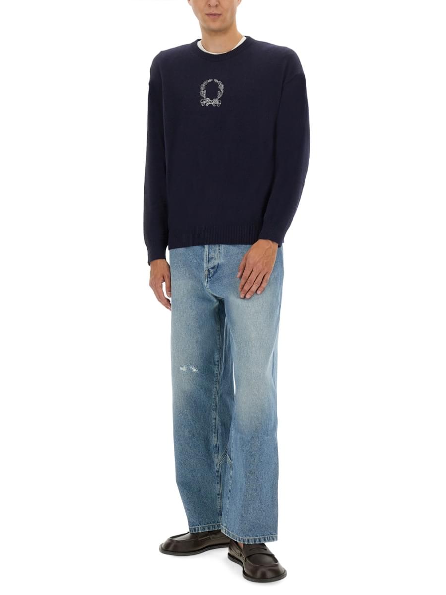 Moschino Men Cotton Denim Jeans