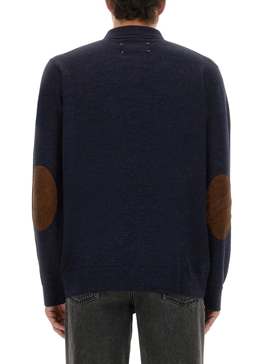 Maison Margiela Men Wool Polo.