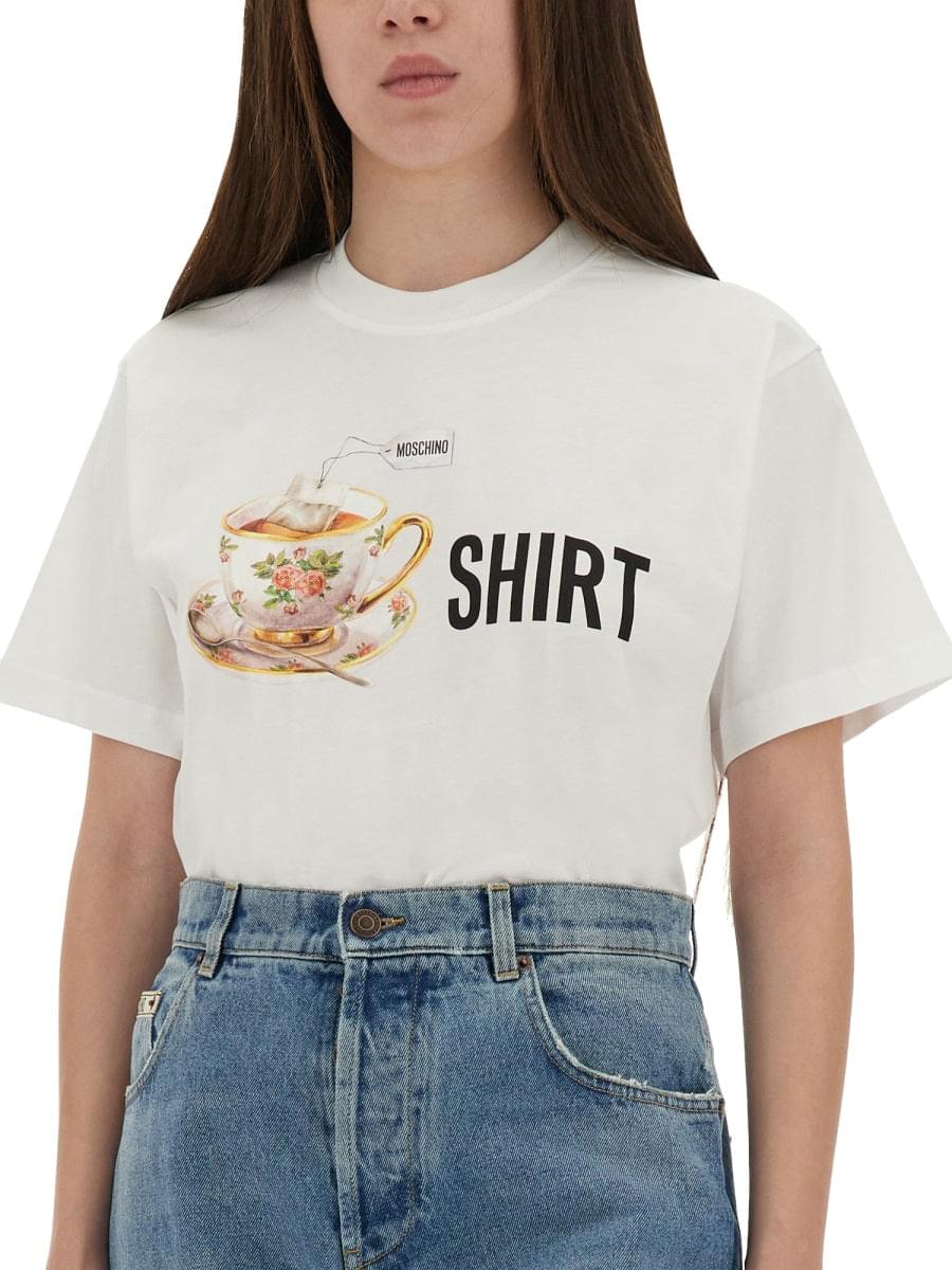 Moschino Women T-Shirt With Print