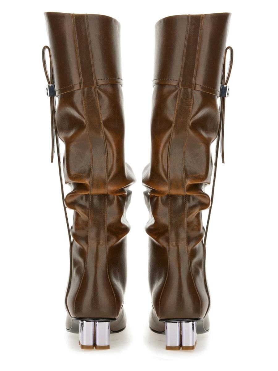 Ganni Women Slouchy Boot "Butterfly"