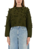 Jw Anderson Women Loop Cropped Jersey