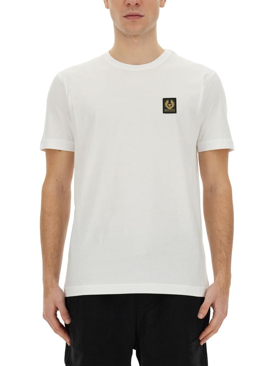 Belstaff Men T-Shirt With Logo Patch