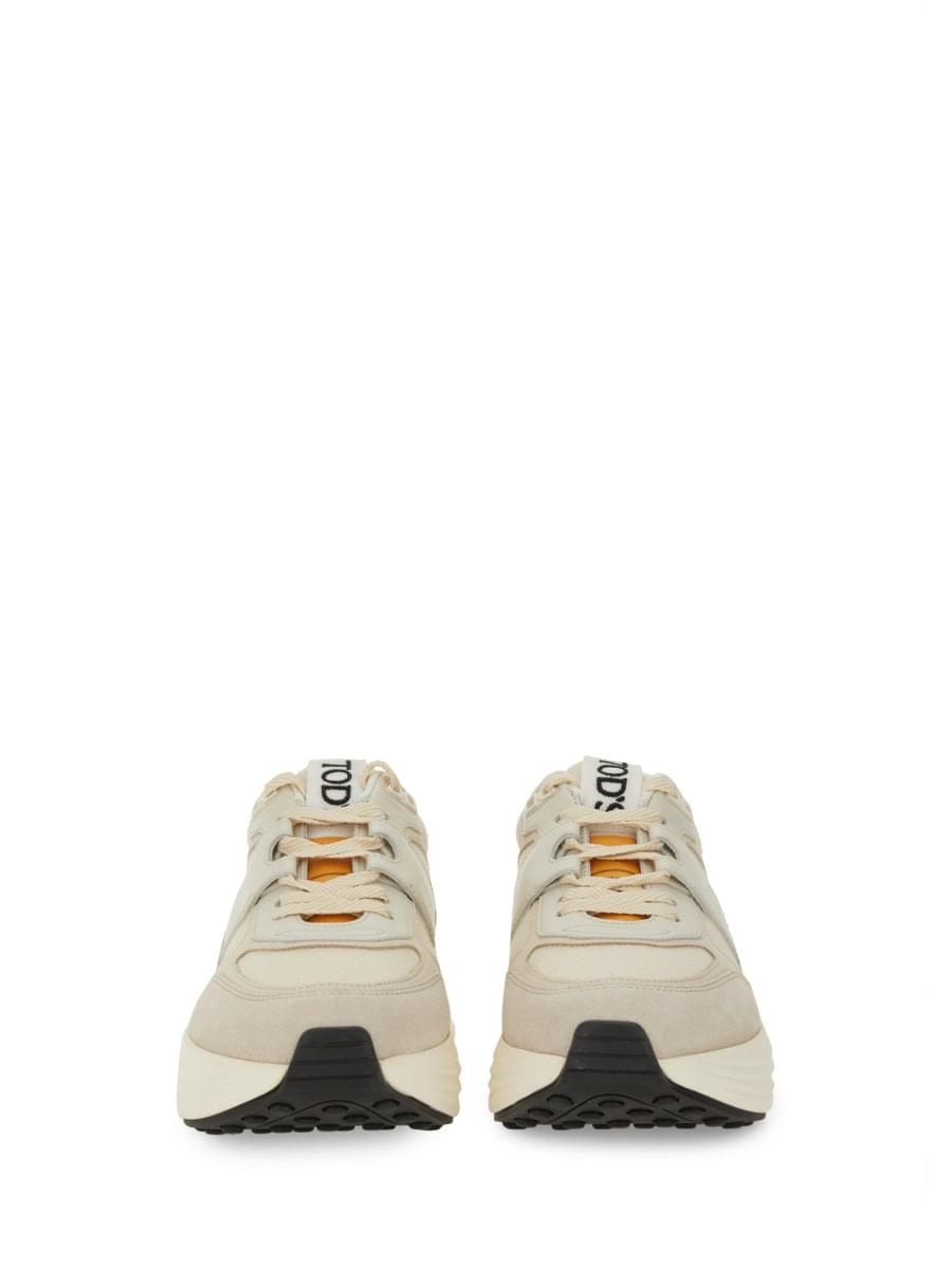 Tod's Women Fabric And Suede Sneaker