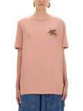 Etro Women T-Shirt With Pegasus