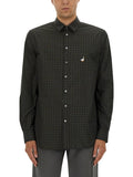 Moschino Men Shirt With Goose Embroidery