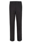 Fendi Men Linen Ff Jacquard Trousers
