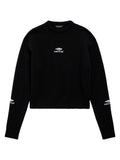 Balenciaga Women Wool Knitted Ski Crewneck