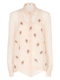 Fendi Women Silk Georgette Top