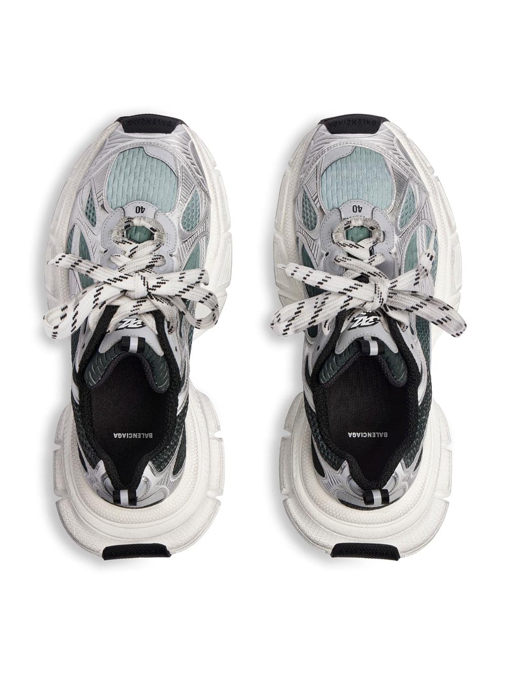 Balenciaga Men 3Xl Worn-Out Effect Gradient Sneakers