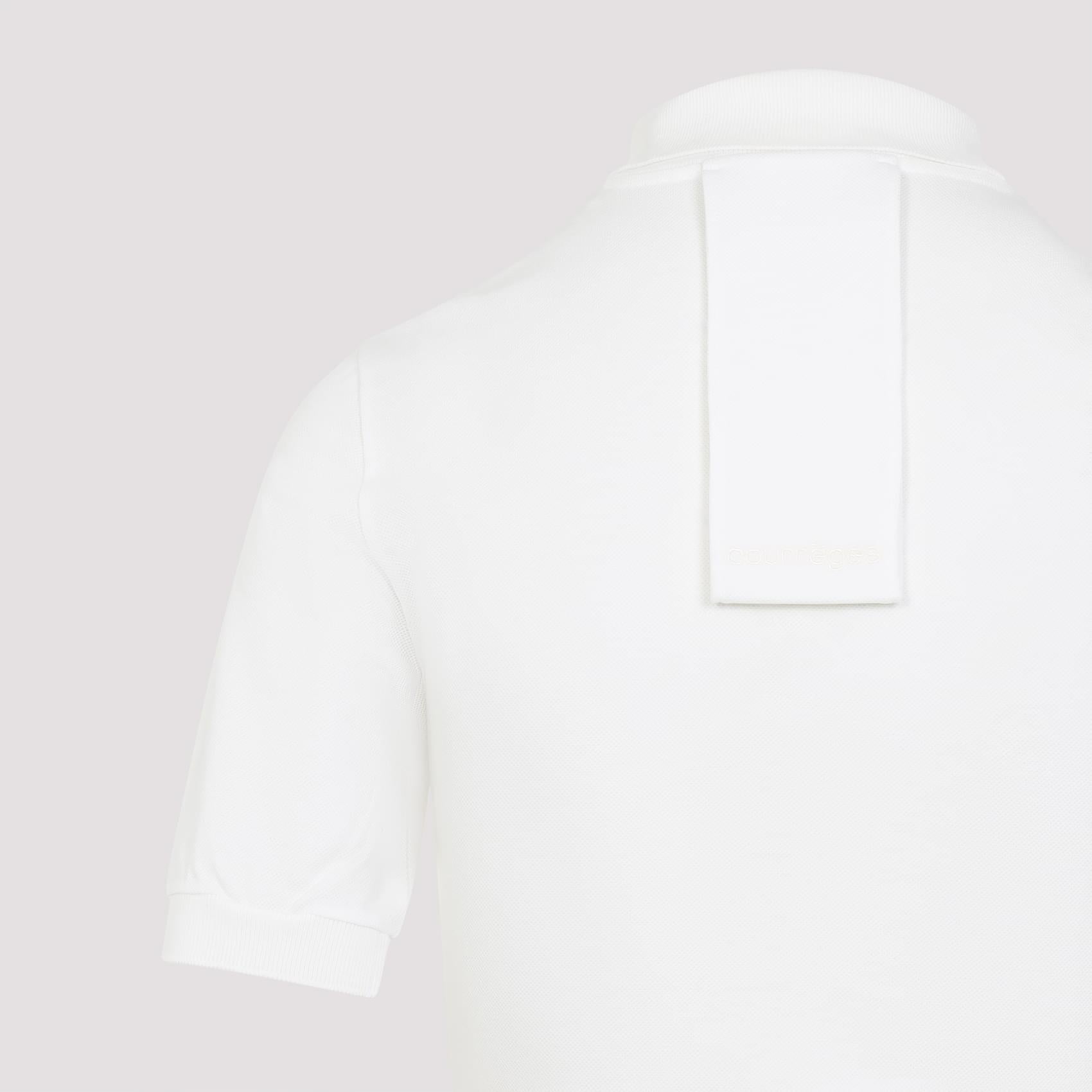 Courreges Piqué Polo Dress Women