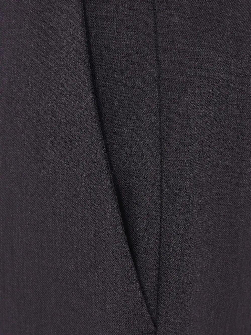Prada Women Safety-Pin Detail Wool Trousers