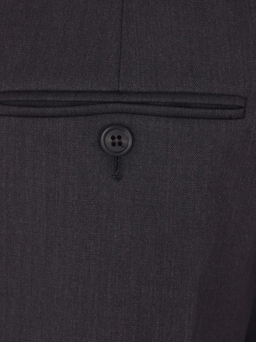 Prada Women Safety-Pin Detail Wool Trousers